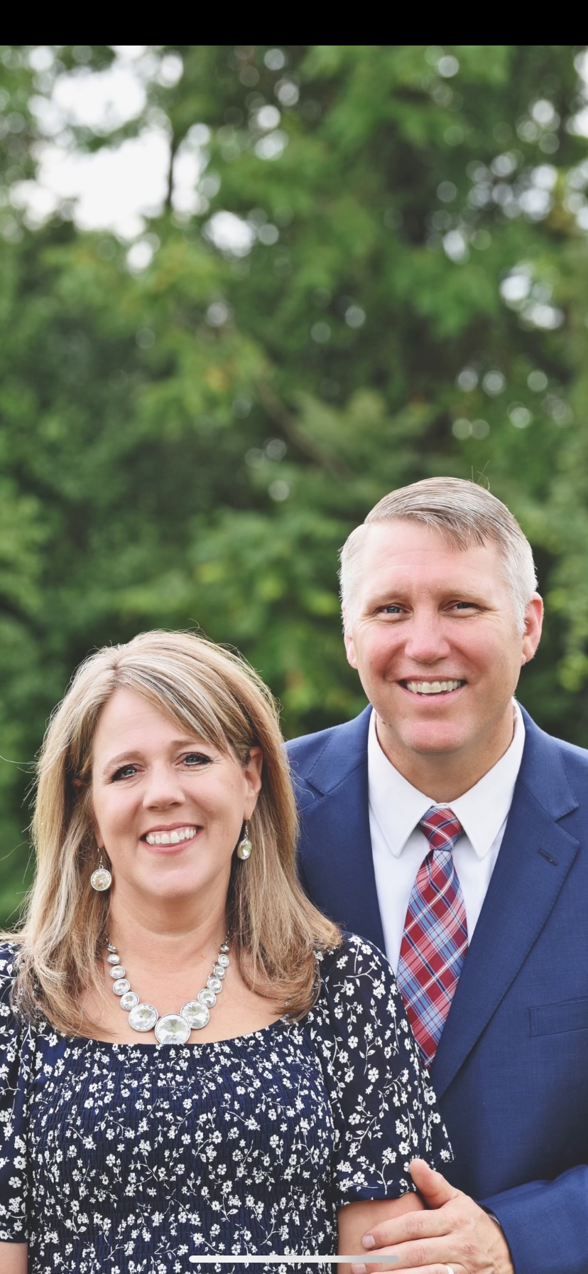 Pastor Jon Horton and his wife